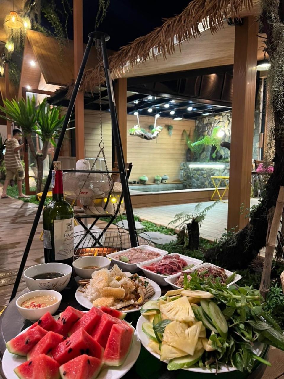 La Garden Homestay ลองซเวียน ภายนอก รูปภาพ