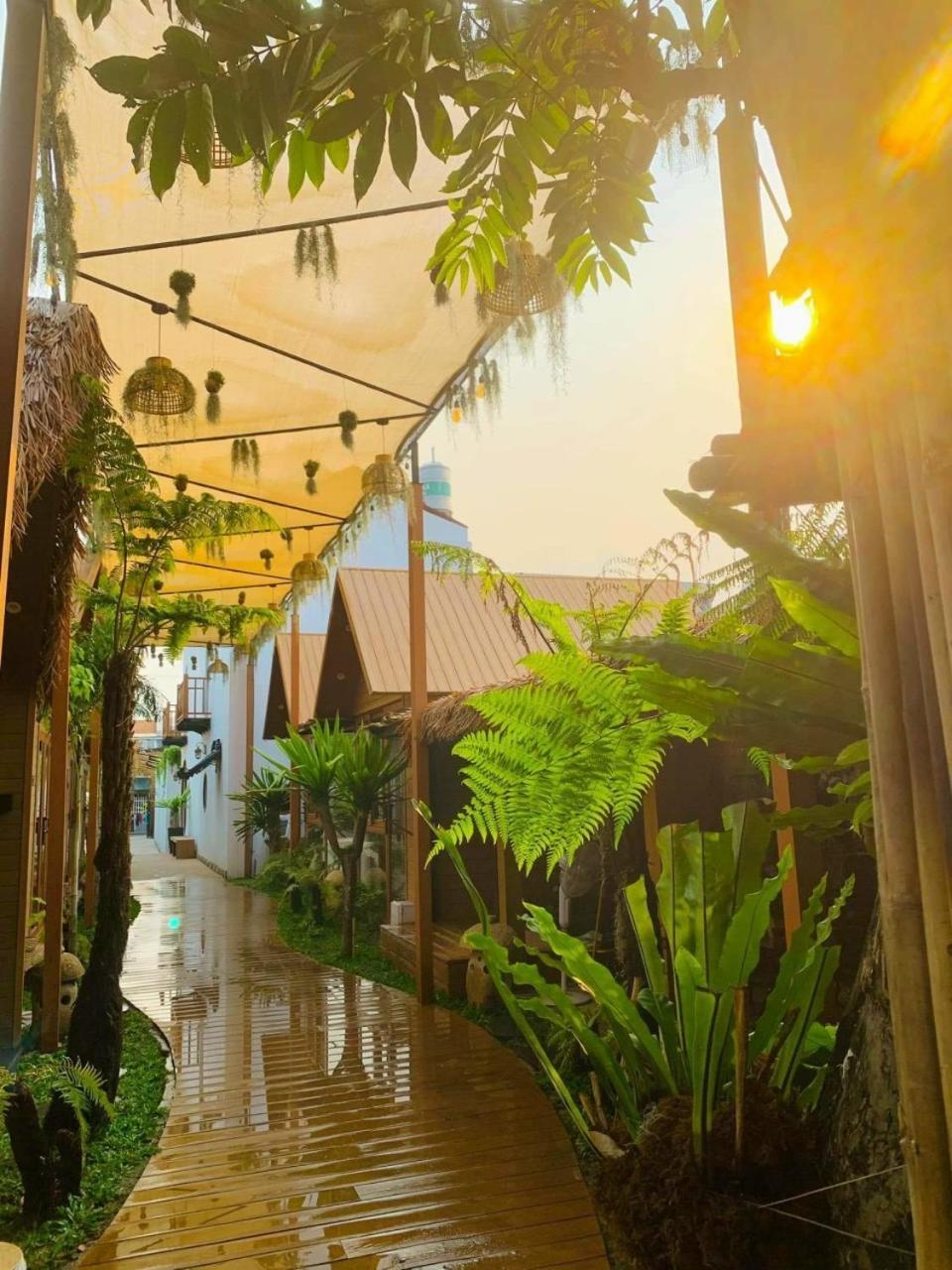 La Garden Homestay ลองซเวียน ภายนอก รูปภาพ